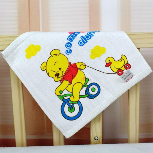 honeycomb gauze towel 30*30 children‘s small square towel children towel baby saliva towel handkerchief baby supplies
