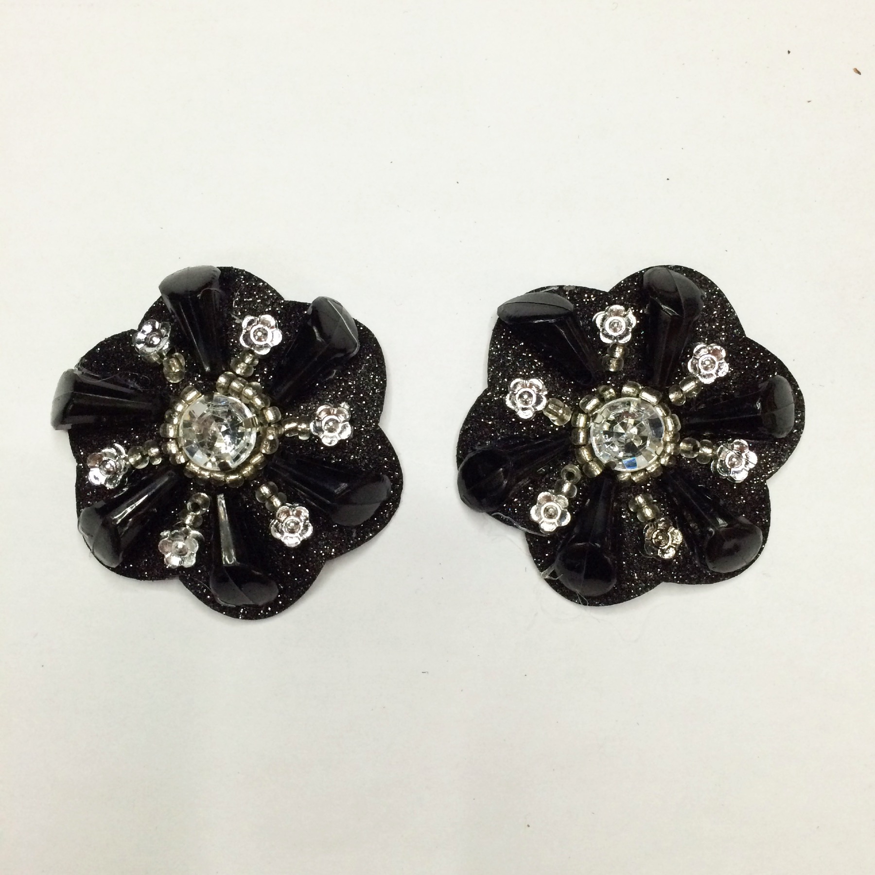 服装辅料手工六瓣梅花亚克力鞋花箱包饰品