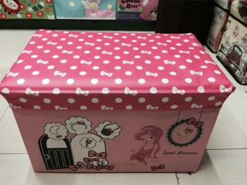 儿童收纳凳卡通玩具汽车收纳凳收纳箱归纳储物