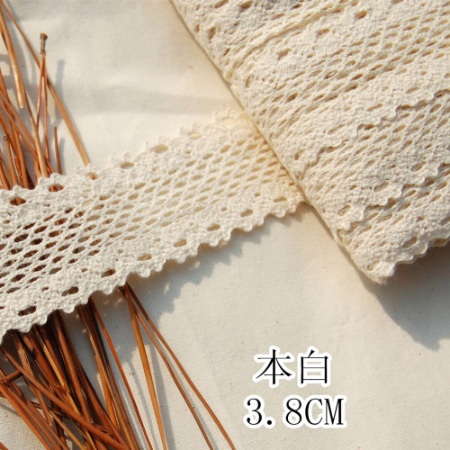 3. 8cm Bilateral Cotton Lace Ornament/Home Textile/Children‘s Clothing Accessories