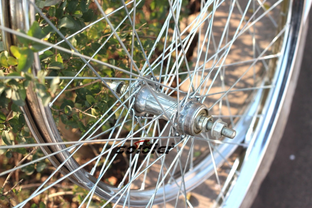 自行车轮组自行车前轮钢圈和后轮轮圈/28寸40孔钢圈轮组