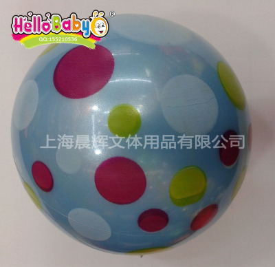 Penalty ball polka dot PVC toys balls 8CM wave 3 set Christmas gift ball on new year's day gift ball