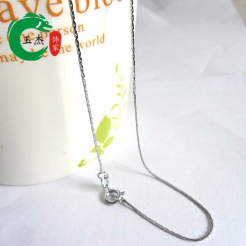 2 yuan store chain wholesale color-preserving gold chain korean necklace coin chain