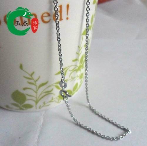 Women‘s Chain Color-Preserving Coin Necklace O-Shaped Chain Pieces Ornament Wholesale 2 Yuan Store Ornament Stall Wholesale