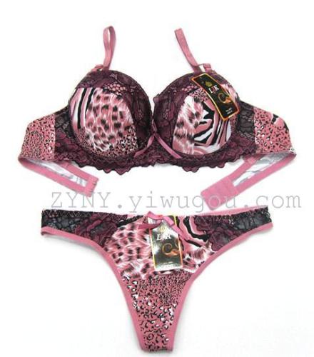 Factory Direct Sales Foreign Trade in Stock Thin Suit C Cup Bra Underwear 3092