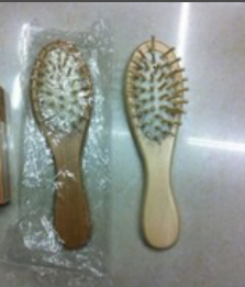 [handsome] health massage comb airbag comb natural wooden comb for curly hair anti-static