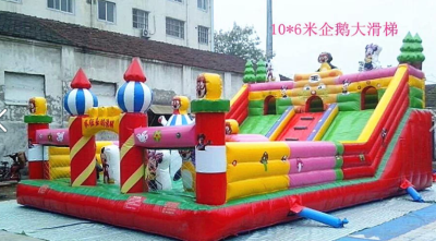 Manufacturers selling inflatable castle naughty Fort slide jump bed trampoline inflatable jump pad