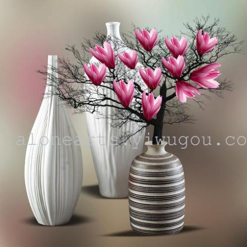 Modern Fresh Air Push and Pull Electric Meter Box Restaurant Decoration Painting
