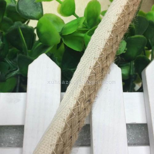 8-Strand Hemp Rope plus Word Band Cotton Hemp Rope Belt Clothing Accessories Shoes Accessories Pillow