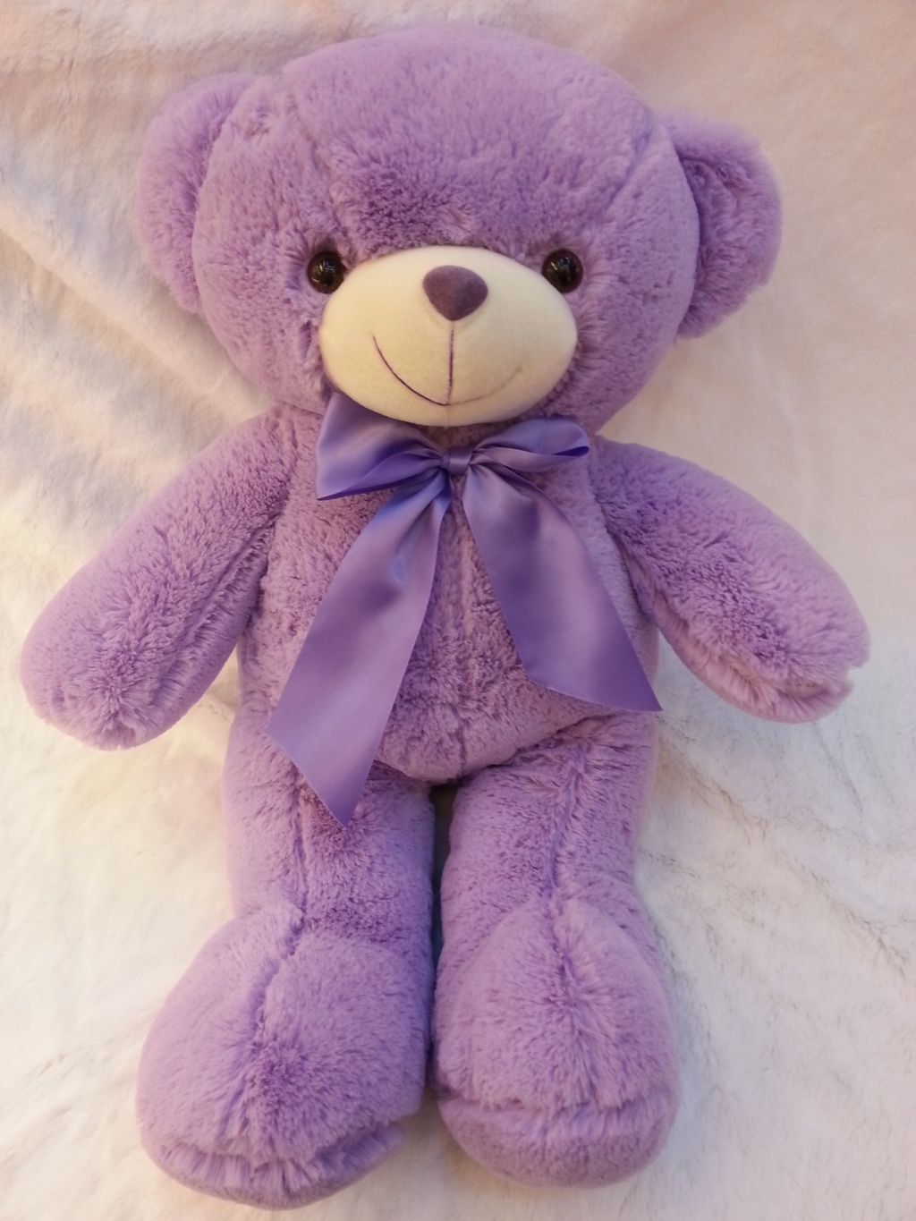 80cm紫色浪漫熊 非常宝贝毛绒玩具批发公仔娃娃玩偶礼品