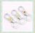 Xinmei reached double-ring Keychain 831 car Keychain alloy key chain