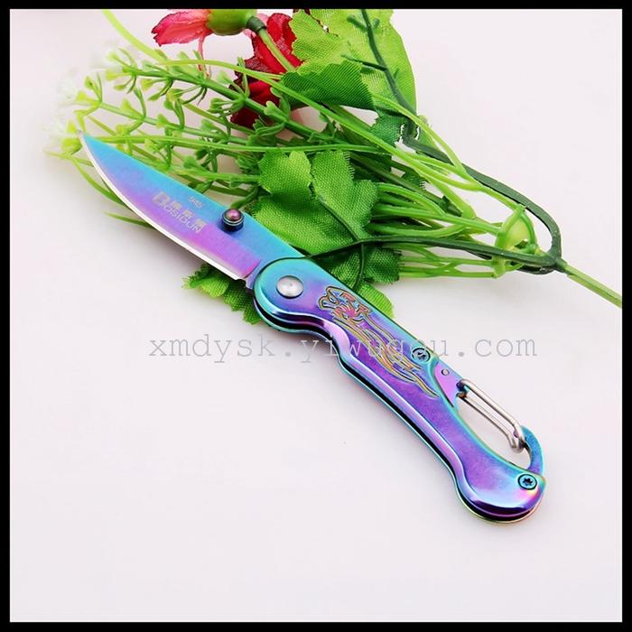 Boston outdoor self-defense folding knife, wilderness survival tool knife, portable small knife pic 6