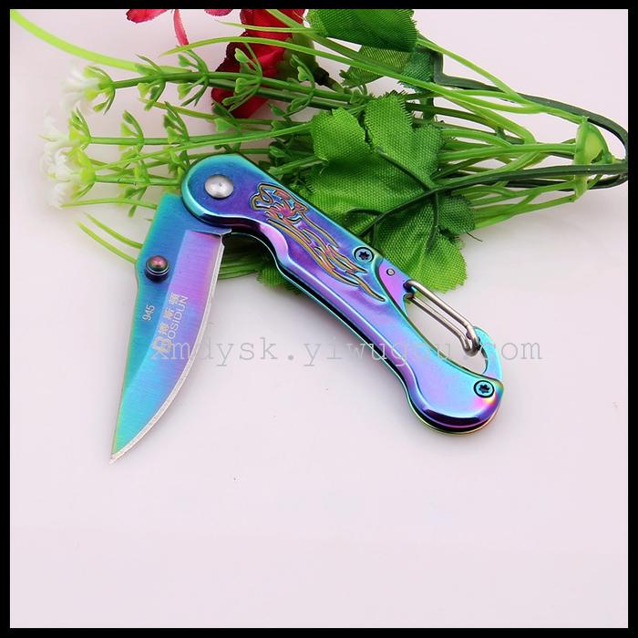 Boston outdoor self-defense folding knife, wilderness survival tool knife, portable small knife pic 7