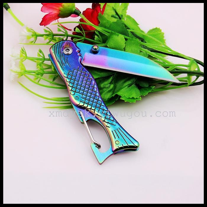 Outdoor knives, self-defense knives, mini multi-functional knives, field knives, folding knives, mini military knives pic 5