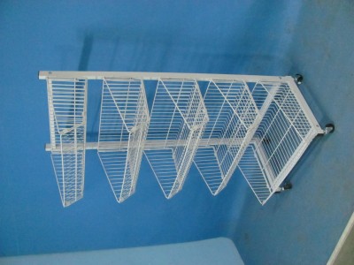 Supermarket bread rack snack rack dipping plastic oblique mouth cage bread cage