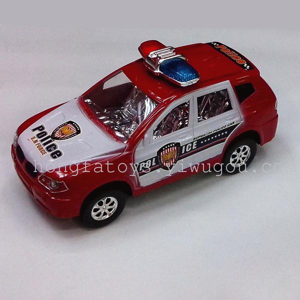red police car toy