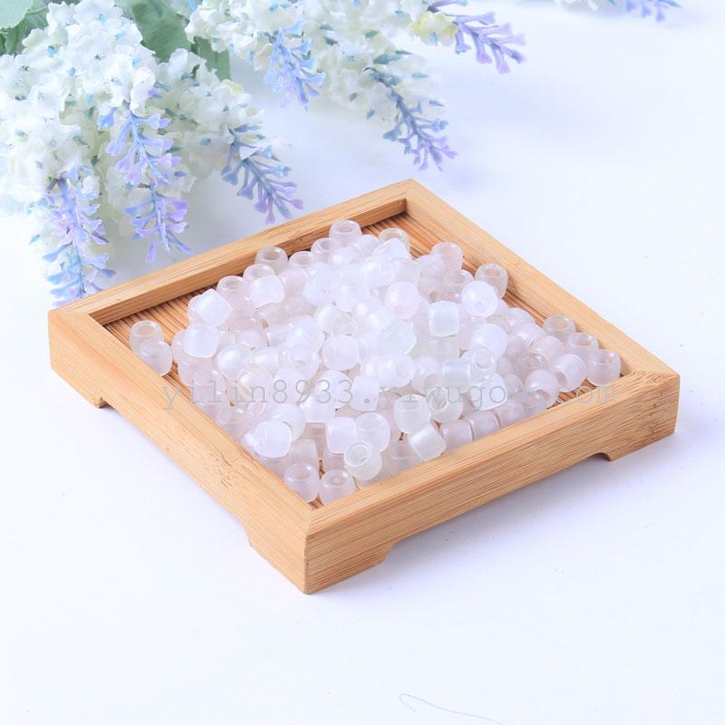 6*8MM桶珠光变珠儿童玩具DIY饰品配件