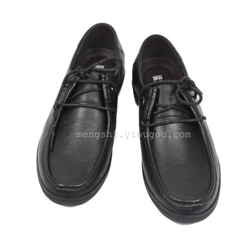men‘s casual leather shoes warrior base