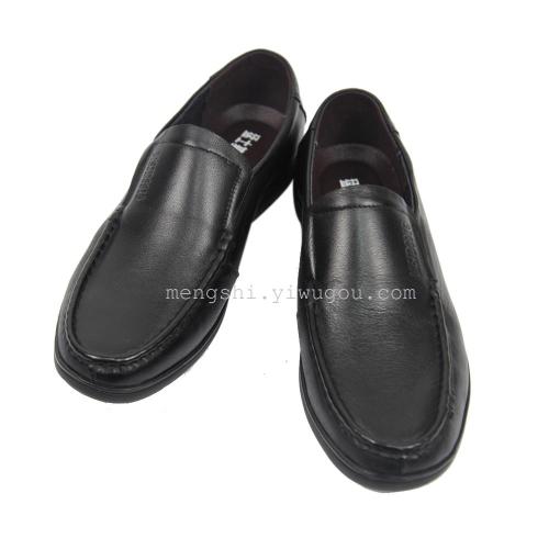 Mengshi Base Business formal Men‘s Leather Shoes Comfortable Work Shoes 