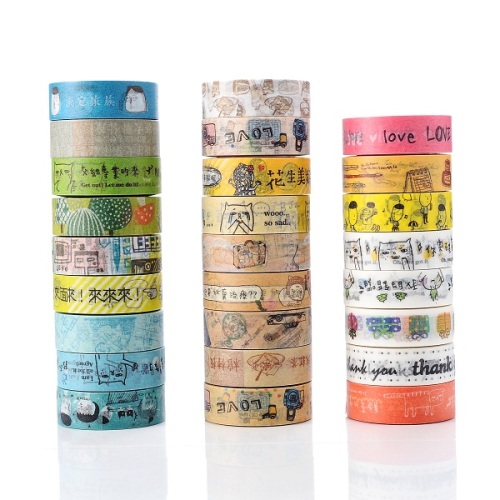 export direct sales korean creative and paper tape mt paper tape 27 types of paper and paper decorative tape