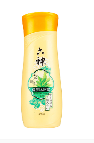 Liushen Moxa Leaf Skin Care Shower Gel （Anti-Itching Type） ML Deep Cleansing Chinese Herbal Medicine Skin Strengthening 