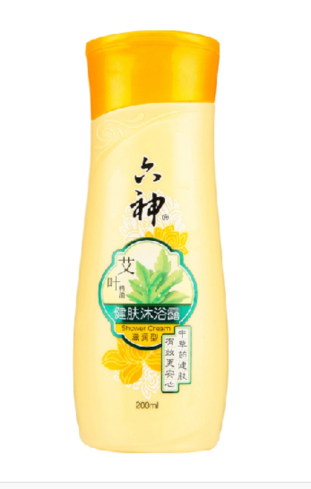 六神沐浴露 艾叶健肤沐浴露(滋润型)200ml 中草药健肤