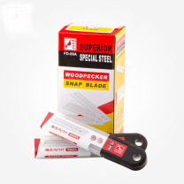 啄木鸟FD09美工刀片 壁纸刀片 办公用品