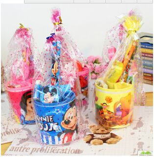 Tube set Korean version stationery set gift box wholesale children's school supplies primary prize