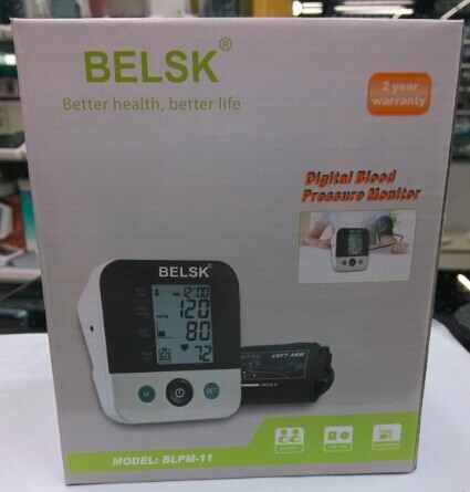 for export bl-8020 factory direct sales upper arm electronic sphygmomanometer large screen display accurate measurement