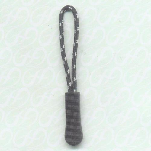 outdoor sports jacket windproof clothing black and white two-point flower rope pull head 6001