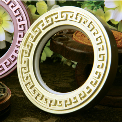 new window decoration art circle curtain accessories patch back grid great wall circle
