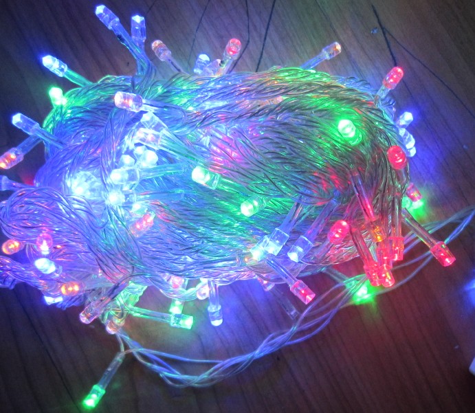 圣诞彩灯 100L LED串灯
