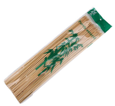 barbecue bamboo stick barbecue tool natural bamboo stick