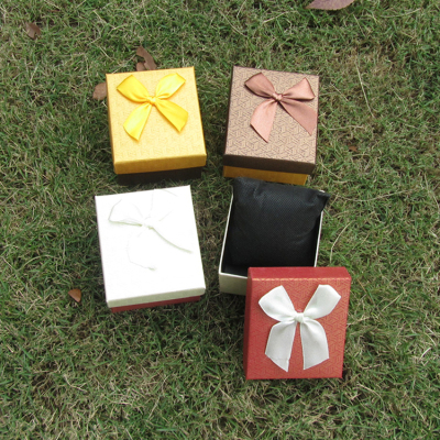 Fashion watch box wholesale bowknot gift box jewelry box packaging box paper box