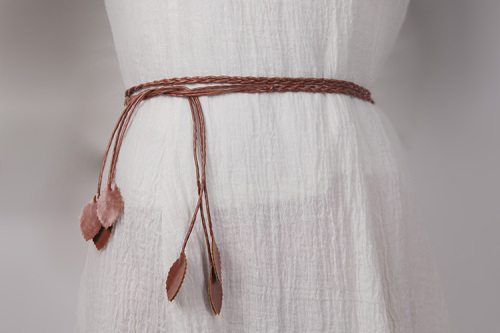 Handmade Woven Bohemian Style Thin Belt Versatile Rope Women‘s Fashion Belt