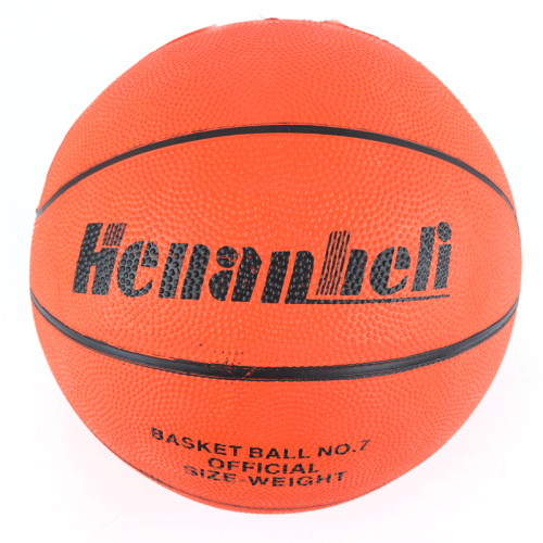 Best Selling Authentic High Quality No. 7 Basketball Rubber Basketball Sporting Goods School Dedicated