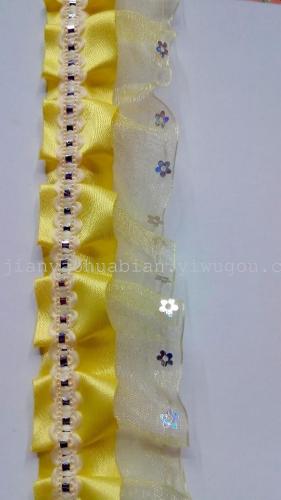 hot multi-color star lace， diy high quality accessories lace wholesale， part of the spot supply