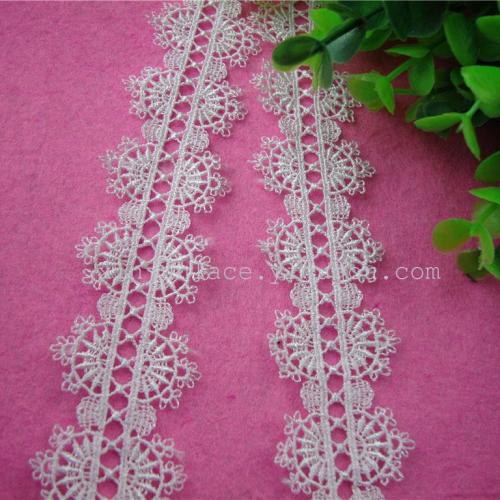 Water-Soluble Embroidery Polyester Lace Factory Direct Sales 3.5
