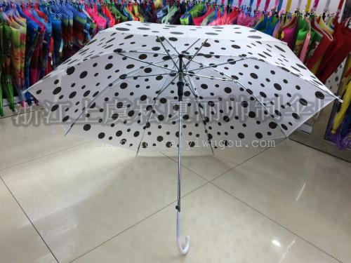 UV Protection Foreign Trade Hot Sale 65# Environmental Protection Dot Umbrella