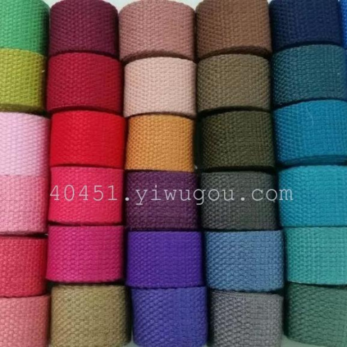 Belt Polyester Cotton Ribbon Pp Braid Clothing Accessories Ribbon Luggage Ribbon