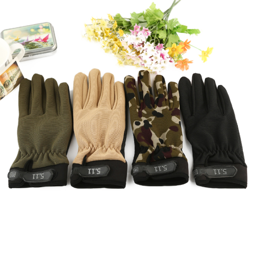 Autumn and Winter New Cycling Gloves Full Finger Full Finger Sports Anti-Slip Windproof Anti-DDoS Riding Gloves