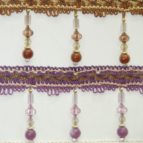 Curtain Jade Beads Lace Curtain Edge Decoration Accessories Crystal Hanging Ball Tassel Tassel Factory Direct Sales