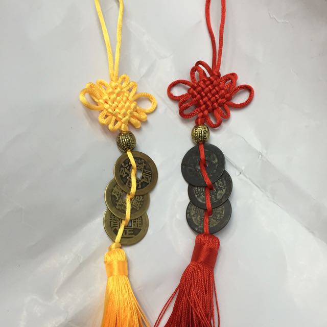 全铜三帝钱 小铜钱 汽车挂件 吉祥辟邪钱