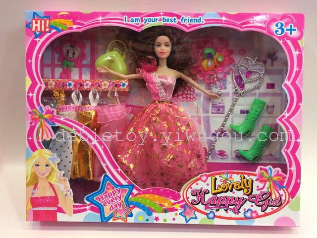 barbie doll gift set中文版