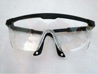 Factory Outlet retractable black-rimmed white protective safety glasses safety glasses eye protection wind and impact