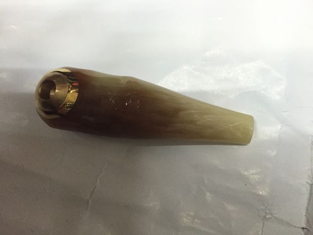 鑫玉堂 烟嘴 高仿牛角烟嘴 过滤烟嘴 小鸟二用烟斗