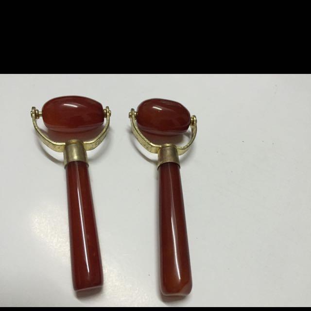 鑫玉堂 天然玛瑙美容器 按摩器