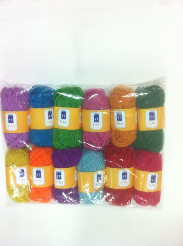 Mixed Color Wool Packaging Export foreign Trade