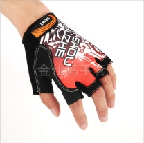 守护者颗粒半指手套 户外骑行手套防滑运动手套 骑行装备手套