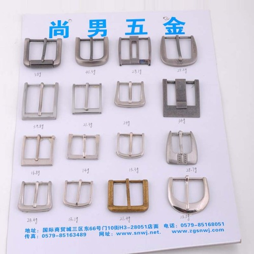 Metal Ring Syringe Buckle Pin Buckle Belt Head Buckle Luggage Accessories Pin Buckle Belt Buckle Zone 3 Products in Stock New